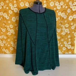 Avenue Green 30/32 Long Sleeve Sweater